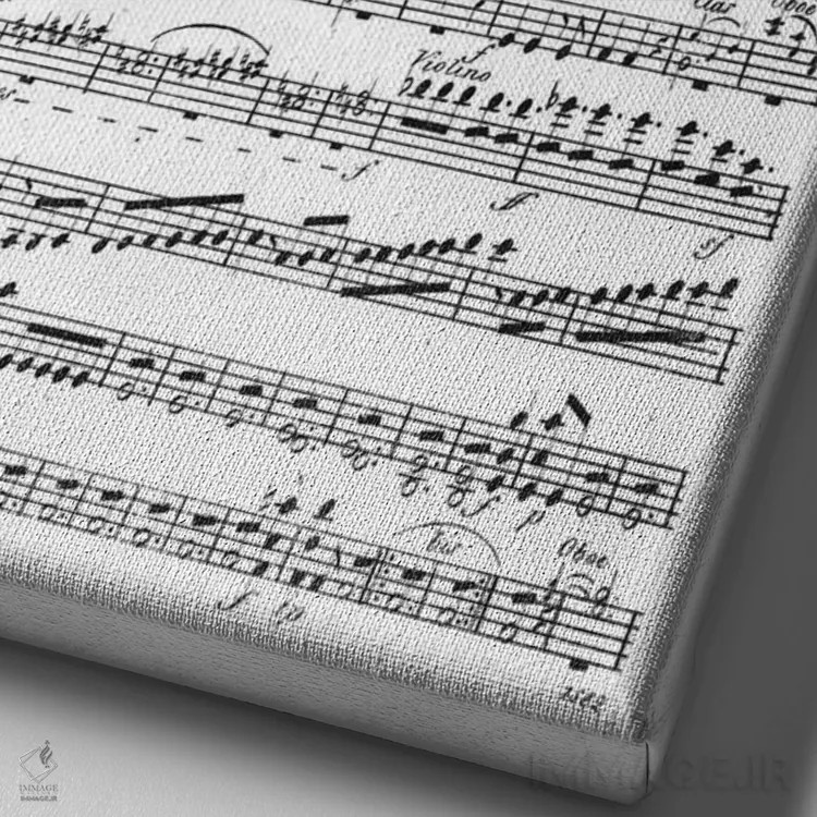 تابلو نت اورتور اگمونت اثر بتهوون، ۱۸۰۹-۱۸۱۰ اثر مکتب آلمانی (سبک هنری) - نمای نزدیک بافت بوم