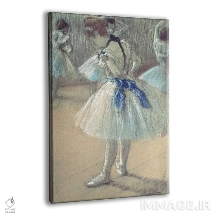 تابلو رقاص اثر ادگار دگا (نقاش و مجسمهساز فرانسوی) - نمای پرسپکتیو محصول
