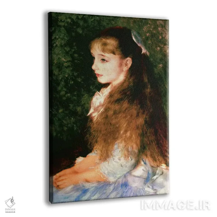 تابلو پرتره دوشیزه ایرن کاهن دانورس، ۱۸۸۰ اثر پیر-اوگوست رنوار - نمای پرسپکتیو محصول