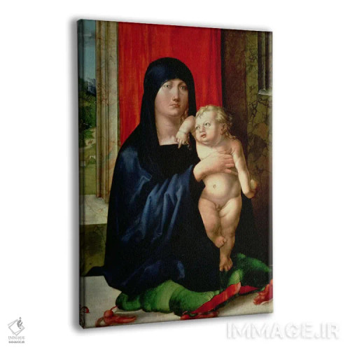 تابلو مریم مقدس و کودک (حدود ۱۴۹۶–۹۹) اثر آلبریشت دورر (نقاش آلمانی) - نمای پرسپکتیو محصول