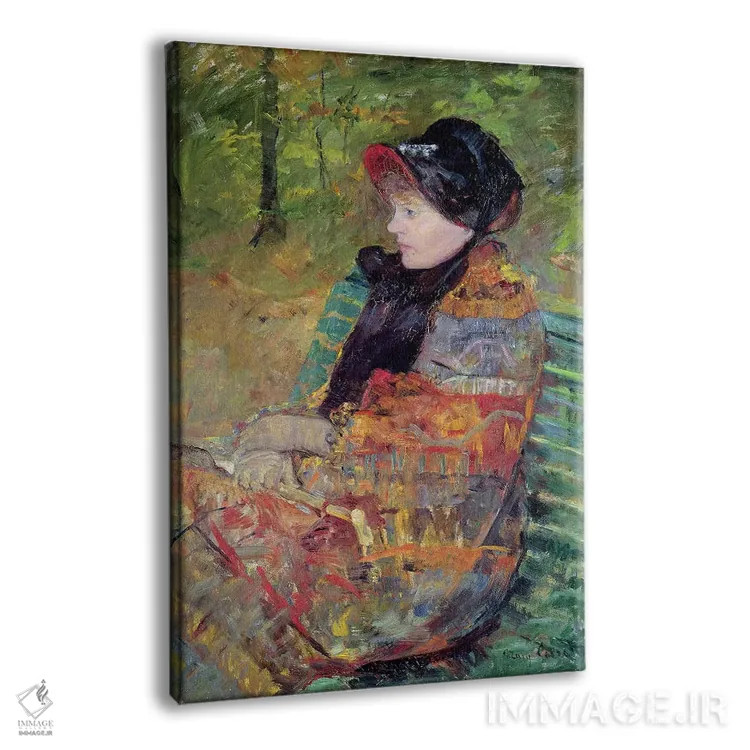 تابلو پرتره دوشیزه سی. لیدیا کاسات، ۱۸۸۰ اثر مری استیونسون کاسات (نقاش آمریکایی) - نمای پرسپکتیو محصول