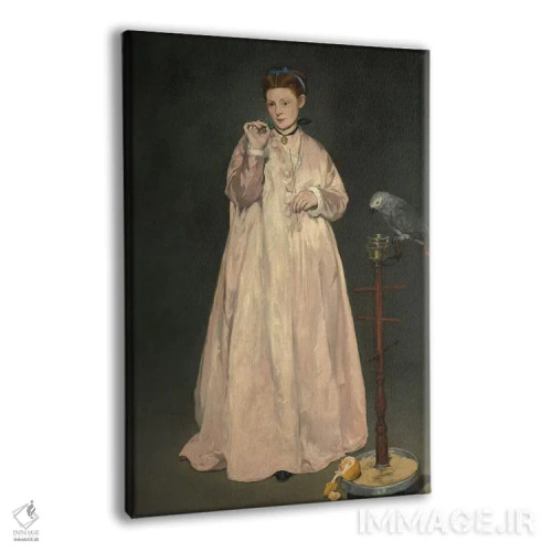 تابلو دختر جوان در سال ۱۸۶۶ اثر ادوارد مانه (نقاش معروف فرانسوی) - نمای پرسپکتیو محصول