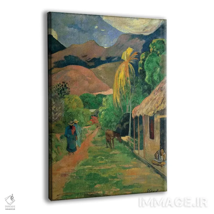 تابلو Toledo, Rue de Tahiti, 1891,اسپانیا، تولدو، خیابان تاهیتی، ۱۸۹۱ اثر پل گوگن - نمای پرسپکتیو محصول