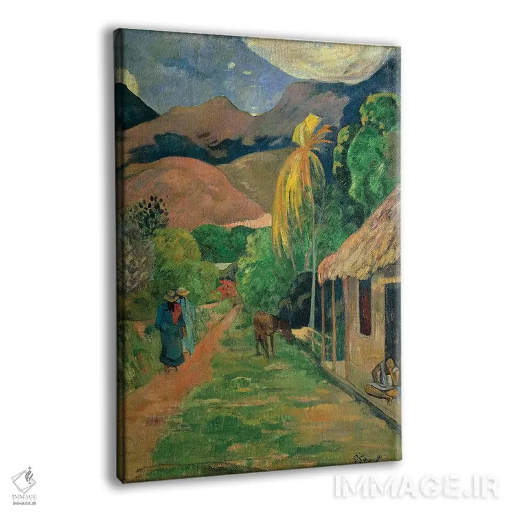 تابلو Toledo, Rue de Tahiti, 1891,اسپانیا، تولدو، خیابان تاهیتی، ۱۸۹۱ اثر پل گوگن - نمای پرسپکتیو محصول