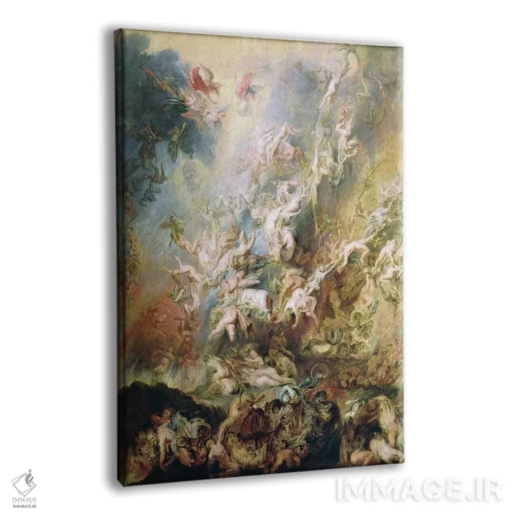 تابلو سقوط نفرینشدگان اثر پیتر پل روبنس - نمای پرسپکتیو محصول