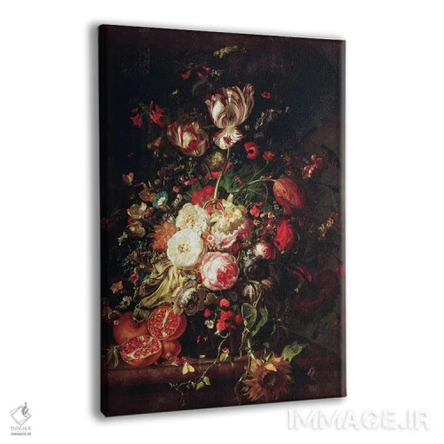 تابلو گلها و میوهها اثر ریچل رویش - نمای پرسپکتیو محصول