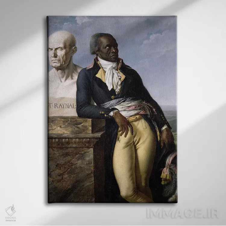 تابلو پرترهٔ ژان-باپتیست بله اثر آن-لویی ژیردو د روسی-تریوزون (نقاش فرانسوی) - نمای روبهرو روی دیوار