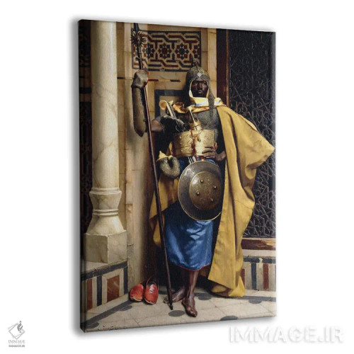 تابلو نگهبان قصر، ۱۸۹۲ اثر لودویگ دویچ - نمای پرسپکتیو محصول