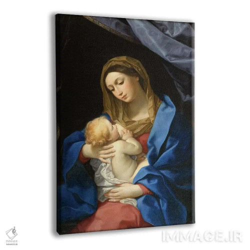 تابلو مدونا و کودک، حدود ۱۶۲۸–۱۶۳۰ (مریم و عیسی) اثر گویدو رنی - نمای پرسپکتیو محصول