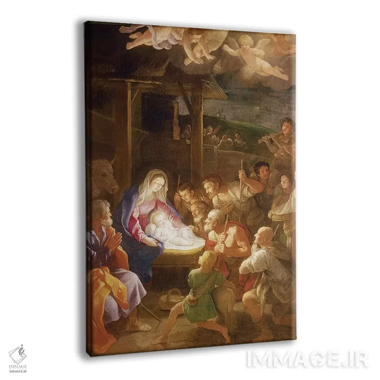 تابلو تولد مسیح در شب، ۱۶۴۰ اثر گویدو رنی - نمای پرسپکتیو محصول