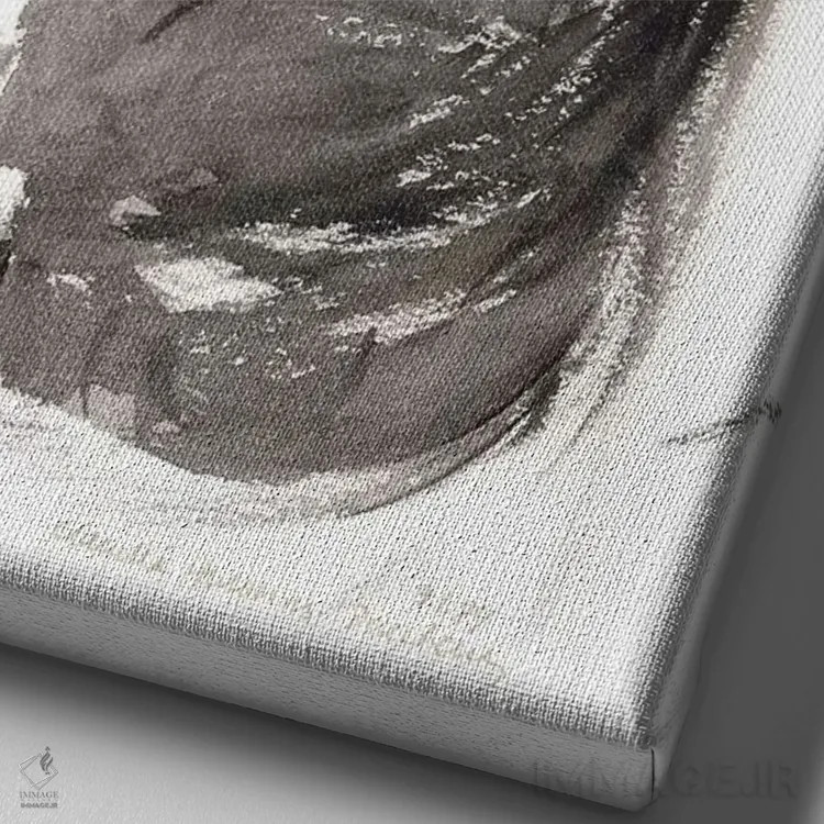 تابلو 1985,گربه، ۱۹۸۵ اثر کلودیا هاچینس-پوشاوی - نمای نزدیک بافت بوم