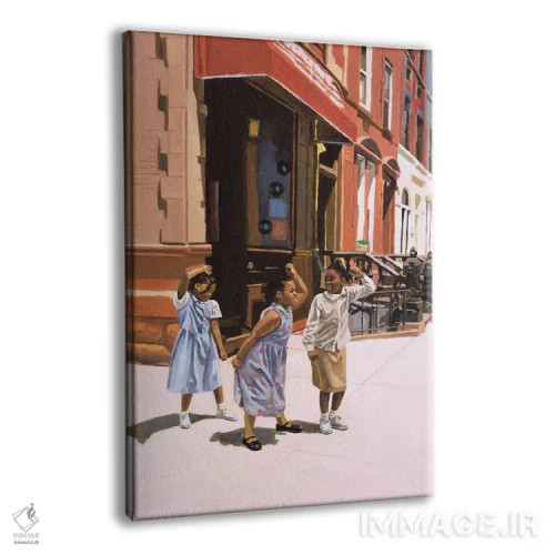 تابلو 2001,رَقص هیجانانگیز هارلم، ۲۰۰۱ اثر کالین بوتمن - نمای پرسپکتیو محصول