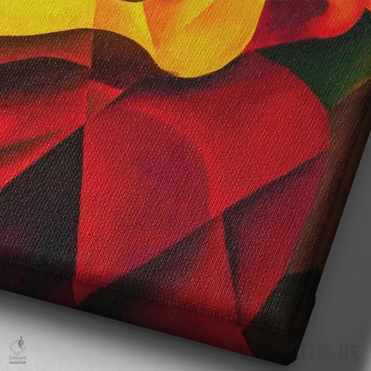 تابلو 2006،آندرس، ۲۰۰۶ اثر پاتریشیا برینتل - نمای نزدیک بافت بوم