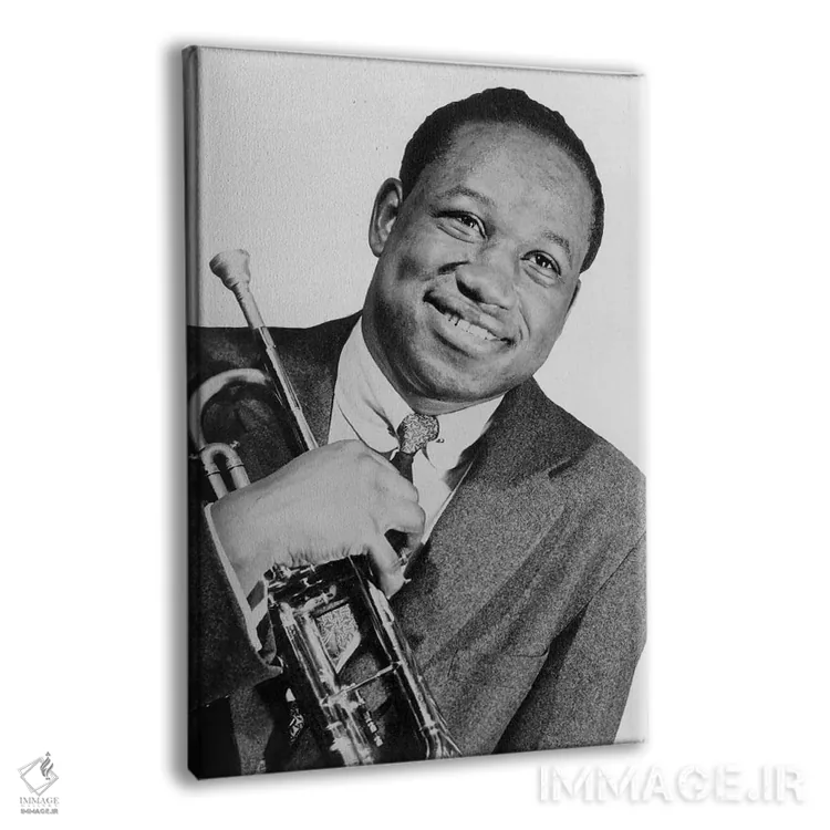 تابلو کلیفورد براون، نوازنده ترومپت جَز، ۱۹۵۳ اثر رو دز آرشیو (آرشیو خیابان) - نمای پرسپکتیو محصول