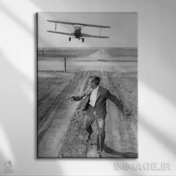 تابلو کری گرانت اثر رو دز آرشیو (آرشیو خیابان) - نمای روبهرو روی دیوار