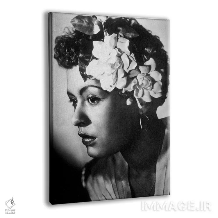 تابلو بیلی هالیدی خواننده جاز و بلوز، حدود ۱۹۴۵ اثر رو دز آرشیو (آرشیو خیابان) - نمای پرسپکتیو محصول