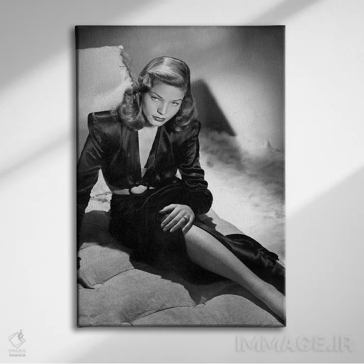 تابلو 1944,اثر "داشتن و نداشتن" با لورن باکال، ۱۹۴۴ اثر رو دز آرشیو (آرشیو خیابان) - نمای روبهرو روی دیوار