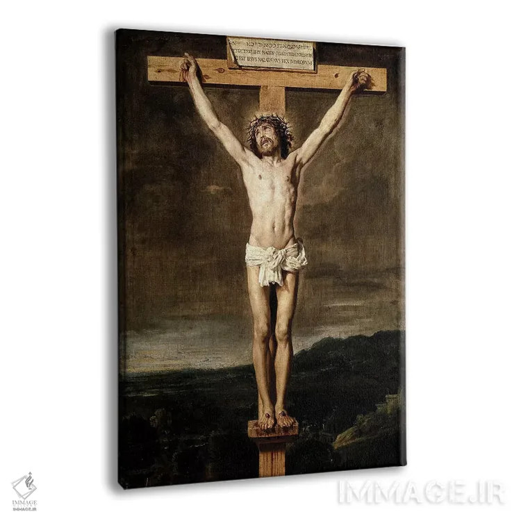 تابلو 1631,مصلوب شدن، ۱۶۳۱ (نقاشی معنویتی) اثر دیهگو رودریگز د سیلوا ای ولاسکز (نقاش معروف اسپانیایی) - نمای پرسپکتیو محصول