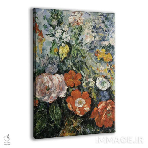 تابلو 1879-1880,دستهگل، ۱۸۷۹-۱۸۸۰ اثر پل سزان - نمای پرسپکتیو محصول