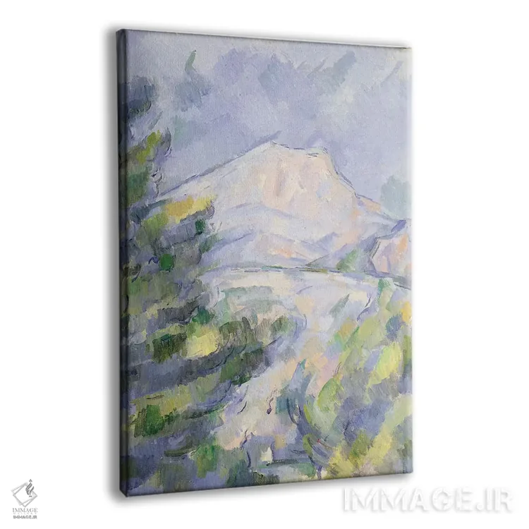 تابلو c.1904-06,کوه سنت ویکتوار، حدود ۱۹۰۴-۰۶ اثر پل سزان - نمای پرسپکتیو محصول