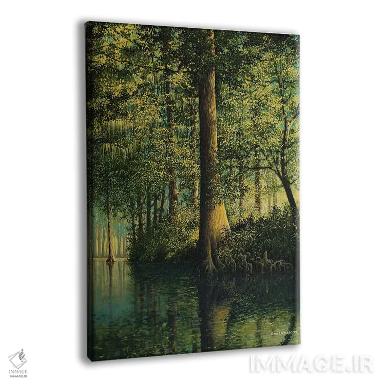 تابلو رودخانه آرام اثر بروس ناوراکه - نمای پرسپکتیو محصول