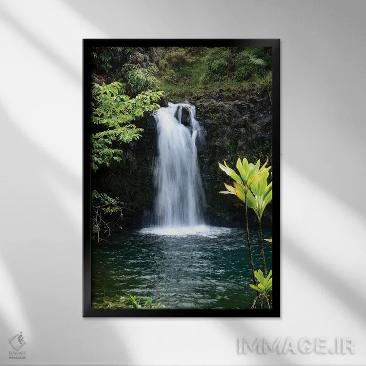 تابلو پناهگاهها اثر بروس ناوراکه - نمای قابدار مشکی