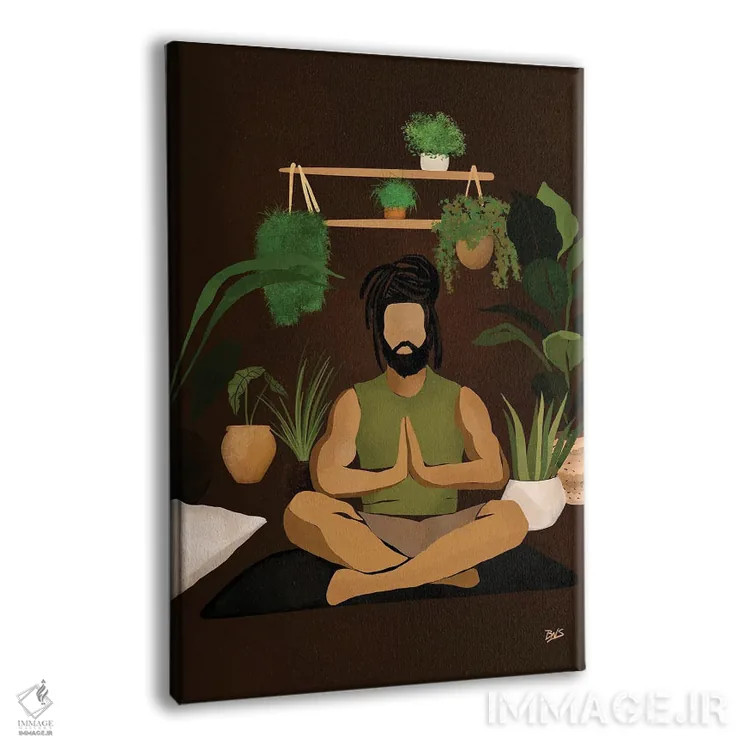 تابلو در مرکز I اثر بریا نیکول - نمای پرسپکتیو محصول