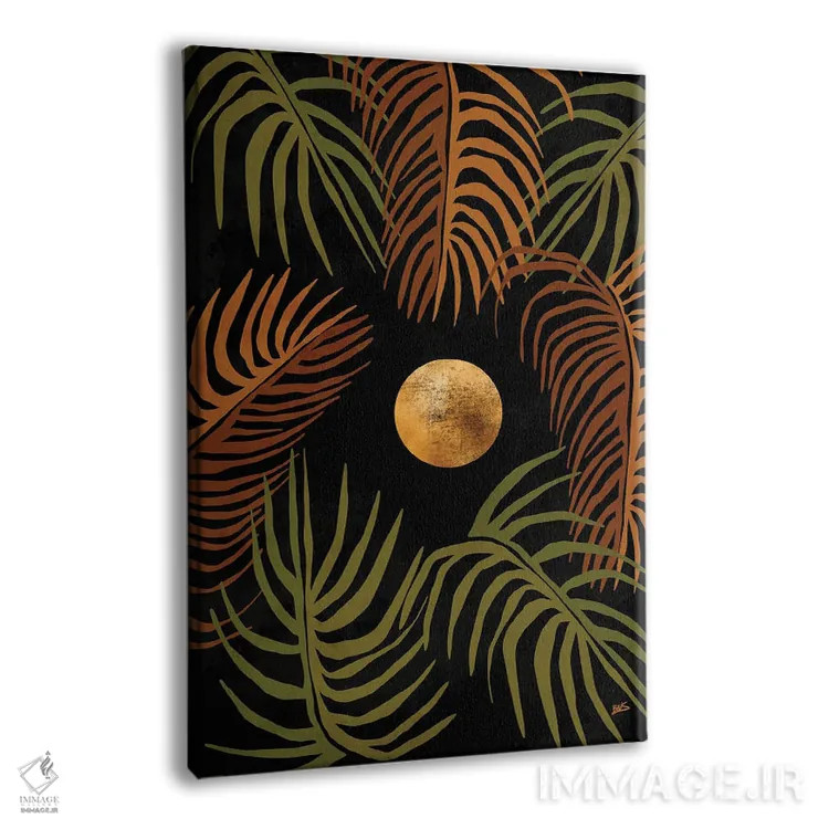 تابلو شب گرمسیری اثر بریا نیکول - نمای پرسپکتیو محصول