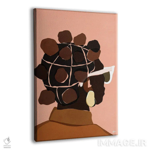 تابلو ابونی (آبنوس) اثر بریا نیکول - نمای پرسپکتیو محصول