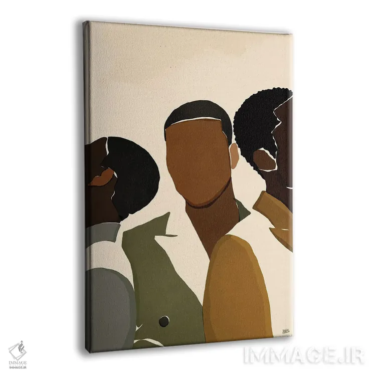 تابلو برادران اثر بریا نیکول - نمای پرسپکتیو محصول