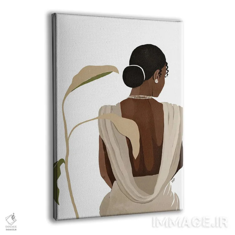 تابلو نورا اثر بریا نیکول - نمای پرسپکتیو محصول