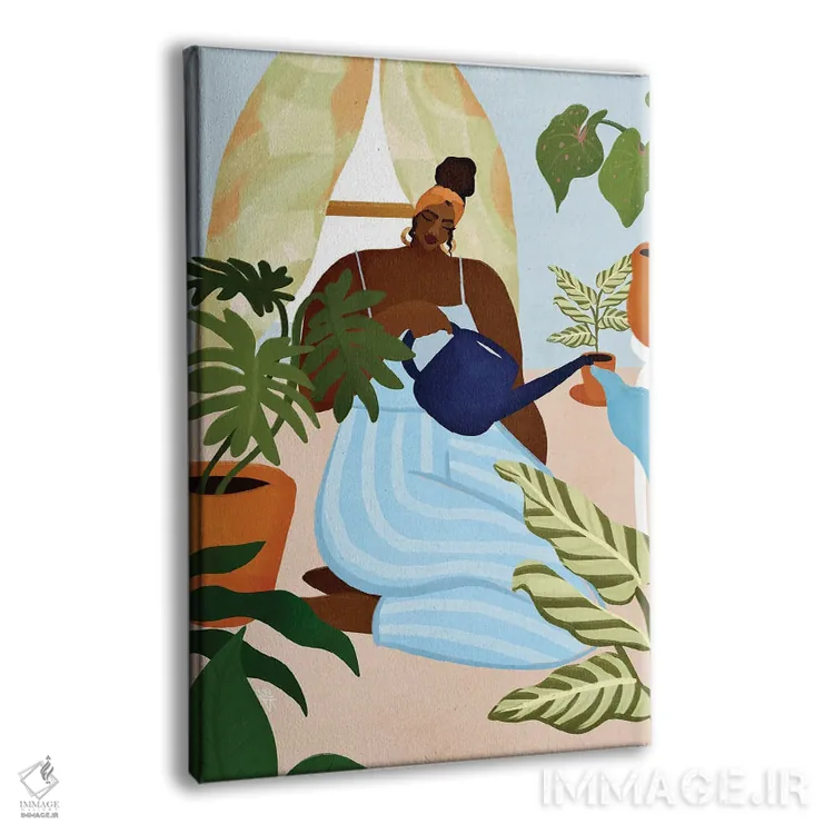 تابلو مادر گیاهان اثر بریا نیکول - نمای پرسپکتیو محصول