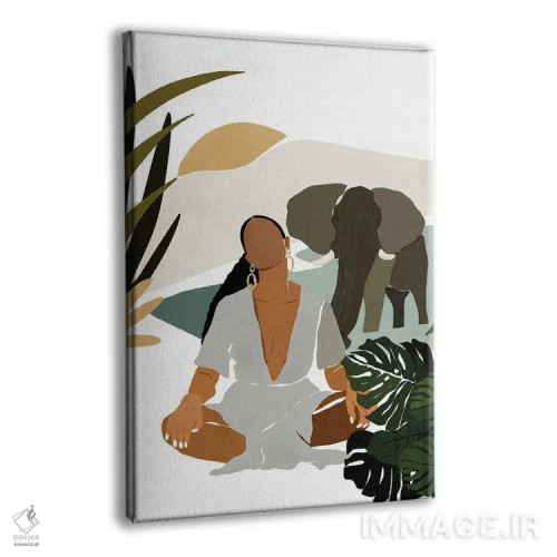 تابلو رِین اثر بریا نیکول - نمای پرسپکتیو محصول