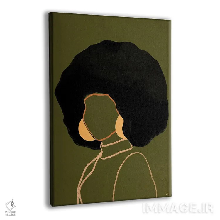 تابلو دیانا اثر بریا نیکول - نمای پرسپکتیو محصول