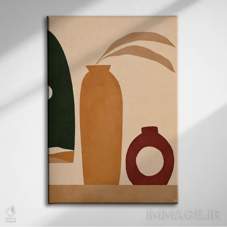 تابلو اُخر II اثر بریا نیکول - نمای روبهرو روی دیوار