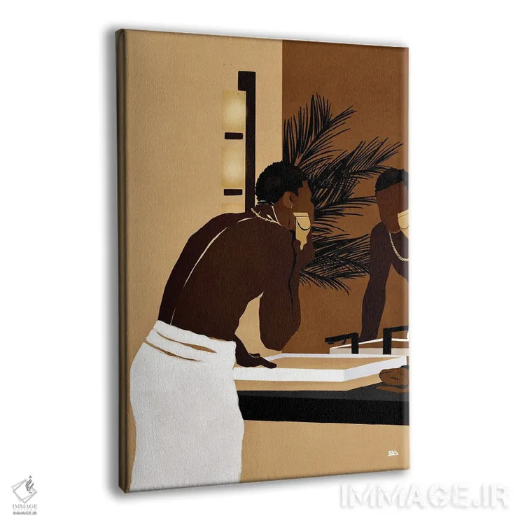 تابلو هرس صبحگاهی اثر بریا نیکول - نمای پرسپکتیو محصول