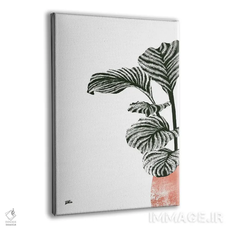 تابلو کالاس II (رزگلد) اثر بریا نیکول - نمای پرسپکتیو محصول