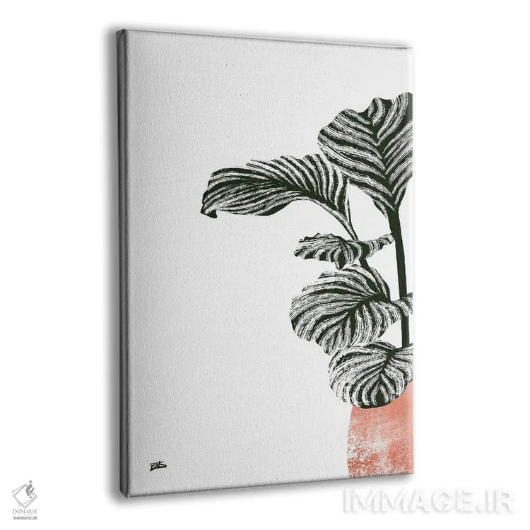 تابلو کالاس II (رزگلد) اثر بریا نیکول - نمای پرسپکتیو محصول