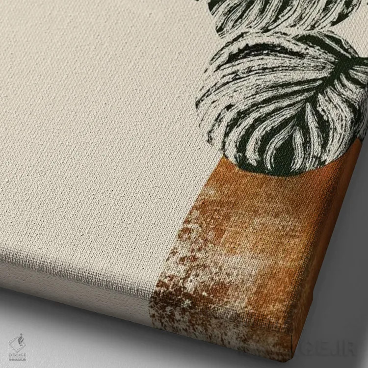 تابلو کالاس I (برنزی) اثر بریا نیکول - نمای نزدیک بافت بوم