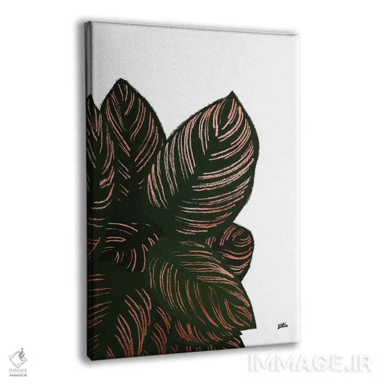 تابلو کالاس III (رزگلد) اثر بریا نیکول - نمای پرسپکتیو محصول