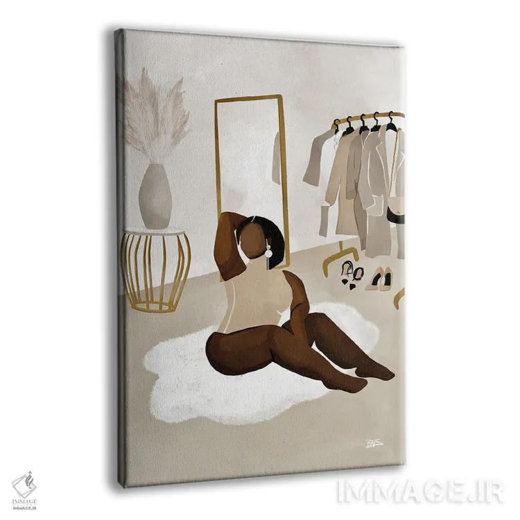 تابلو دنا (نام) اثر بریا نیکول - نمای پرسپکتیو محصول