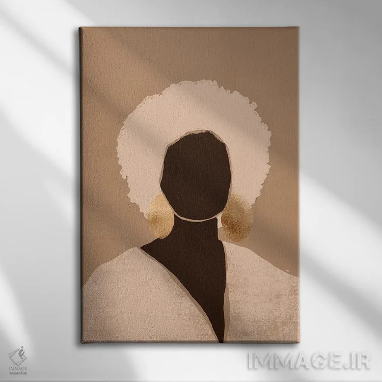 تابلو پاتریشیا اثر بریا نیکول - نمای روبهرو روی دیوار