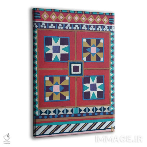 تابلو الهام قومی I اثر بریت بردال نیلسن - نمای پرسپکتیو محصول