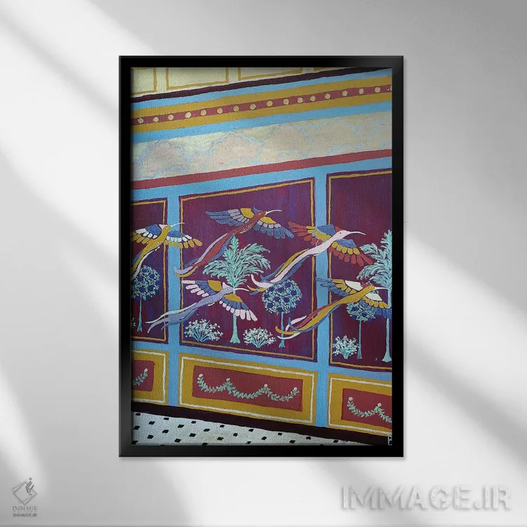 تابلو پمپئی، ایتالیا اثر بریت بردال نیلسن - نمای قابدار مشکی