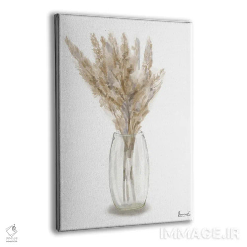 تابلو گل خشک ۳ اثر باناروت - نمای پرسپکتیو محصول