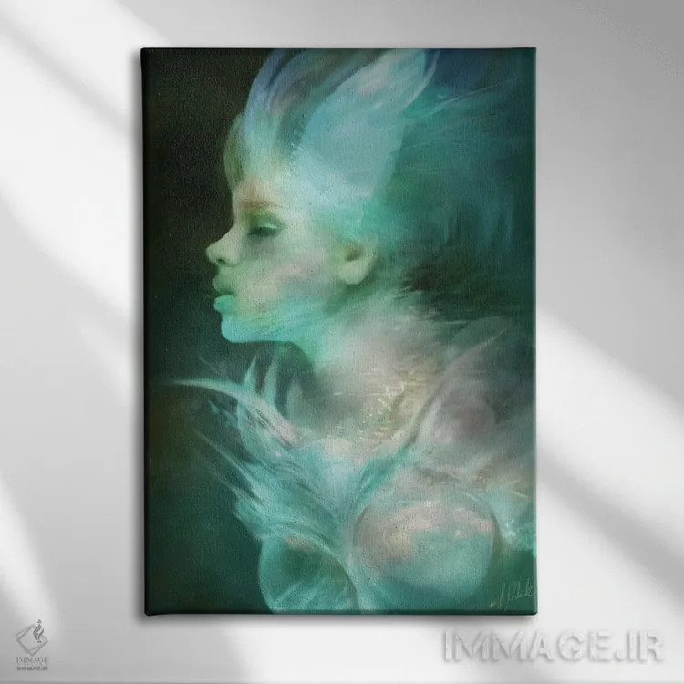 تابلو ایس (نام خاص) اثر بنت شلیک - نمای روبهرو روی دیوار