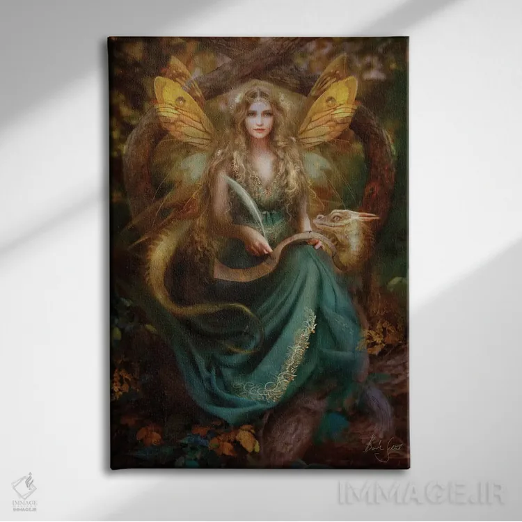 تابلو داستانگو اثر بنت شلیک - نمای روبهرو روی دیوار