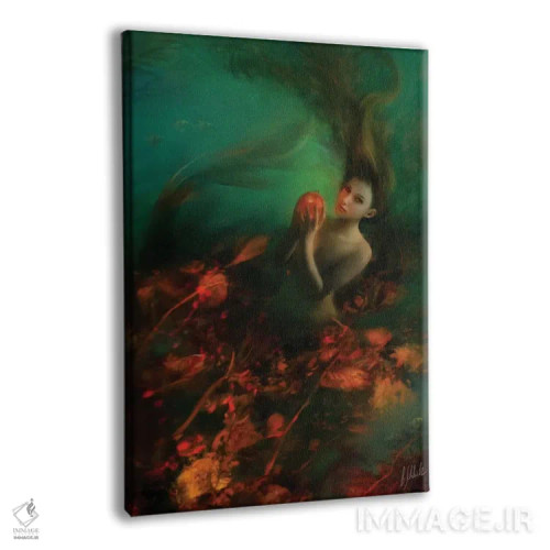 تابلو نارنگی اثر بنت شلیک - نمای پرسپکتیو محصول