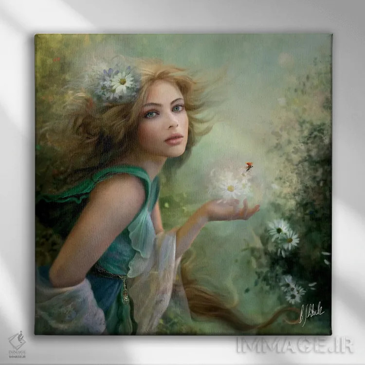 تابلو نویدبخش بهار اثر بنت شلیک - نمای روبهرو روی دیوار