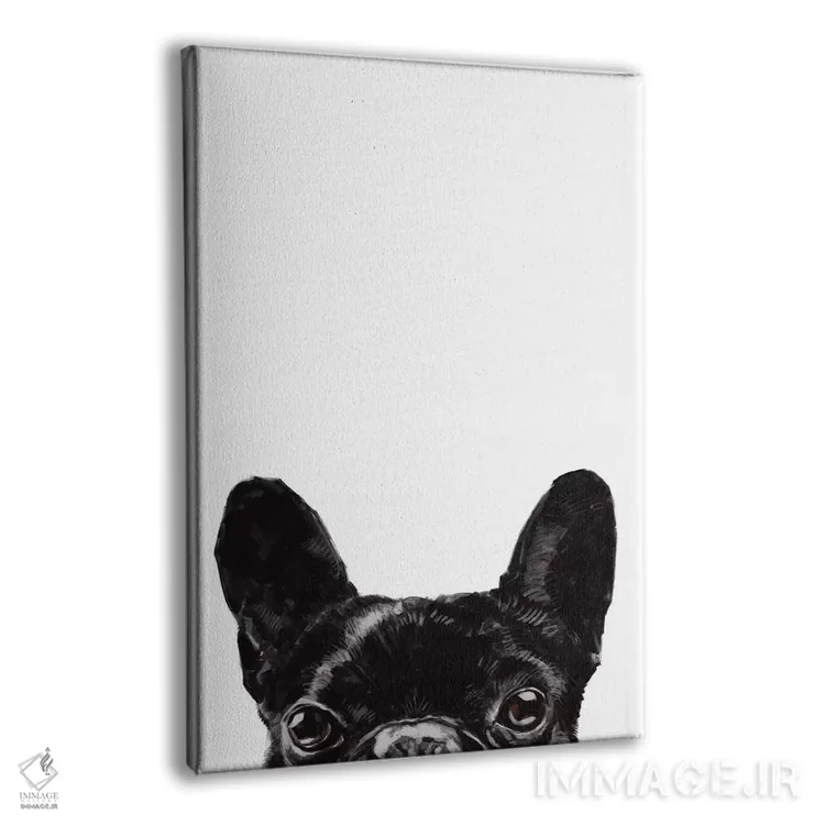 تابلو بولداگی که سرک میکشد اثر بگ نوز ورک (استودیو) - نمای پرسپکتیو محصول